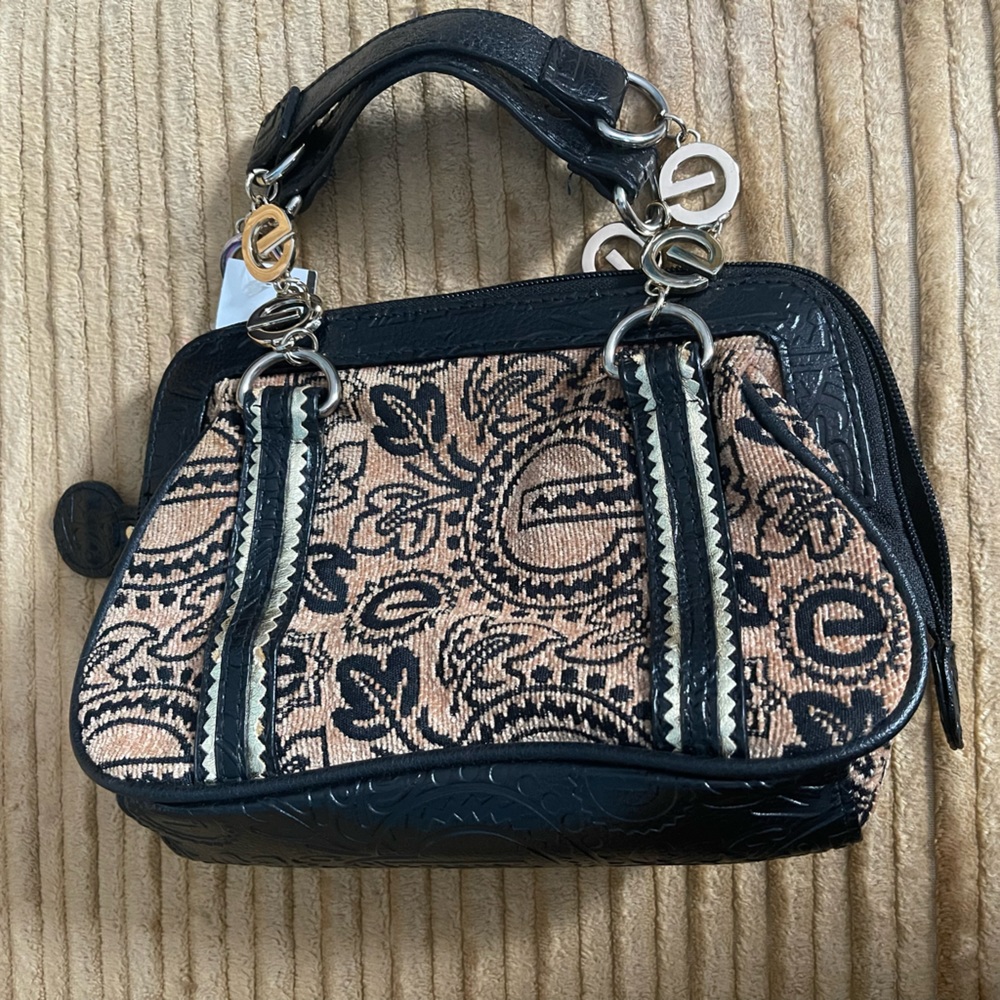 Marc Ecko Women’s vintage tote bag black/brown